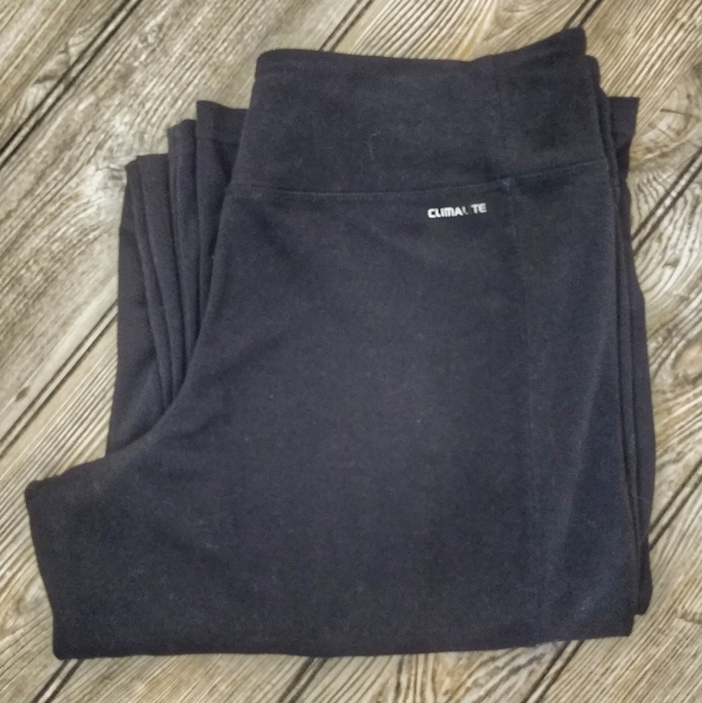 Adidas CLIMALITE Workout / YogaPants - Picture 2 of 5